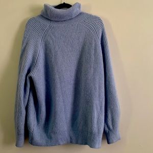 turtleneck sweater, very soft and warm